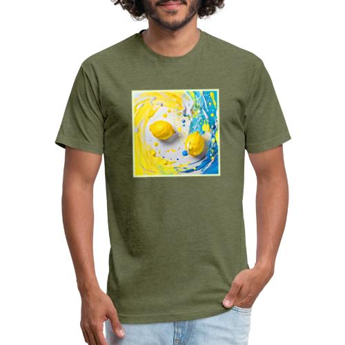Lemons in a Splash - Unisex Poly/Cotton T-Shirt