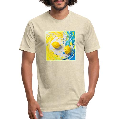 Lemons in a Splash - Unisex Poly/Cotton T-Shirt
