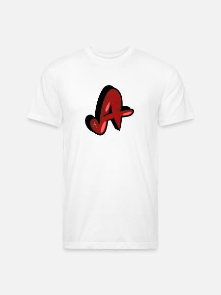A (Red Camo) - Unisex Poly/Cotton T-Shirt - white