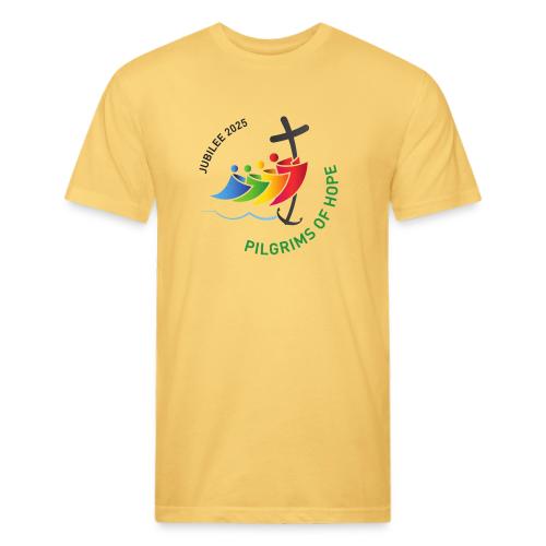 pilgrims of hope 2025 logo (Jubilee Year 2025) - Unisex Poly/Cotton T-Shirt