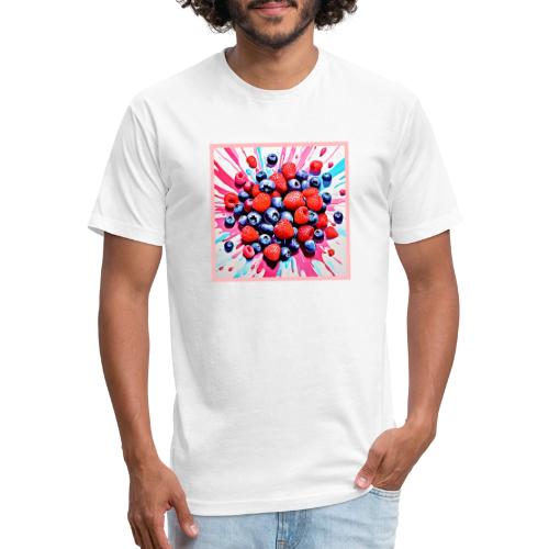 Berry Blast: Fruity Fun - Unisex Poly/Cotton T-Shirt