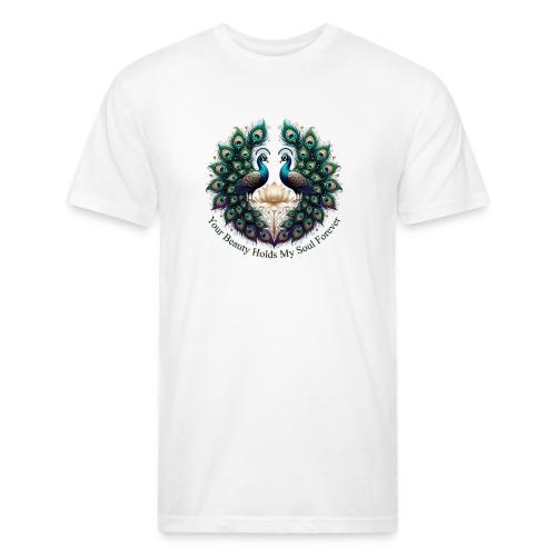 Your Beauty Holds My Soul Peacock Gifts T-Shirt - Unisex Poly/Cotton T-Shirt