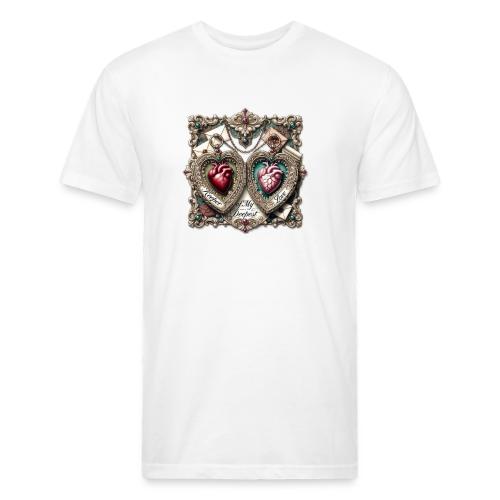 Keeper of My Deepest Love Victorian Locket T-Shirt - Unisex Poly/Cotton T-Shirt