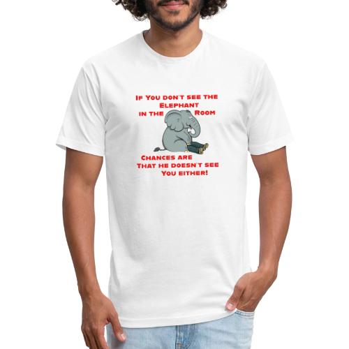 Elephant in the Room Meme - Unisex Poly/Cotton T-Shirt