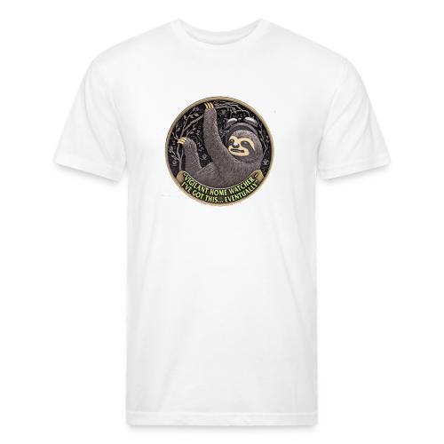 Sloth Home Watcher T Shirt - Unisex Poly/Cotton T-Shirt