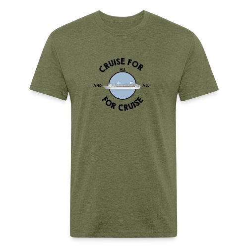 cruiseforall - Men’s Fitted Poly/Cotton T-Shirt
