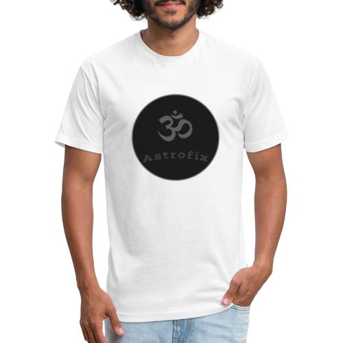 Astrofix Logo black - Fitted Cotton/Poly T-Shirt by Next Level