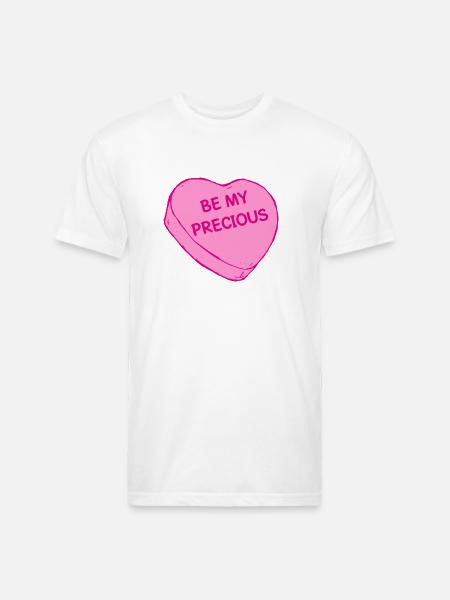 Be My Precious - Unisex Poly/Cotton T-Shirt - white
