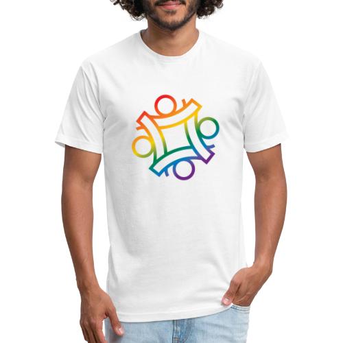 PCAC pride - Men’s Fitted Poly/Cotton T-Shirt
