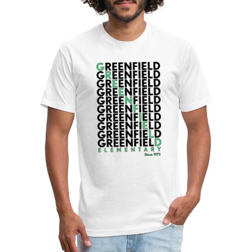 Greenfield Elementary - Fitted Cotton/Poly T-Shirt by Next Level