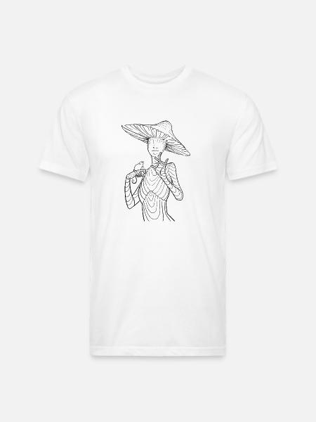 Poisonous - Unisex Poly/Cotton T-Shirt - white