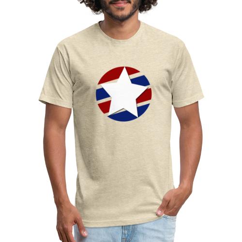 PR Star - Men’s Fitted Poly/Cotton T-Shirt
