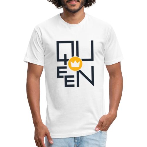 Crowned QUEEN - Fitted Cotton/Poly T-Shirt by Next Level