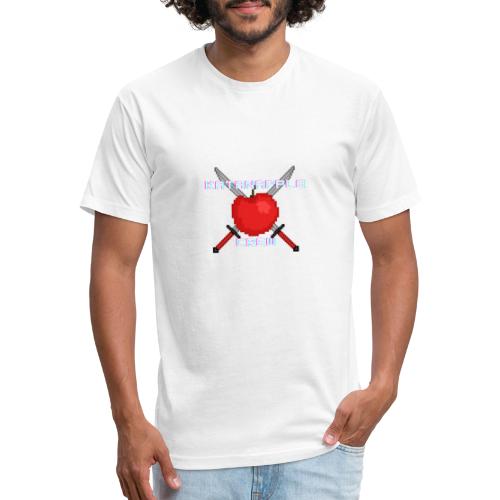 Katanapple Crew - Men’s Fitted Poly/Cotton T-Shirt