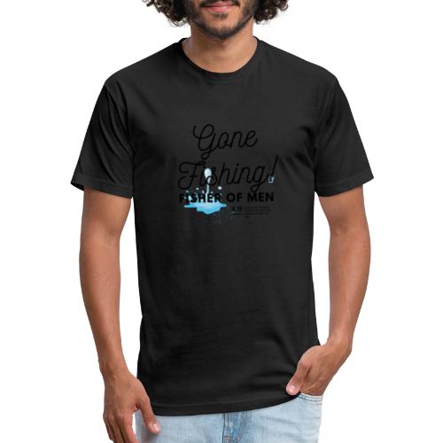 Gone Fishing: Fisher of Men Gospel Shirt - Men’s Fitted Poly/Cotton T-Shirt