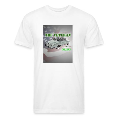Lumios Typewriter Used - Men’s Fitted Poly/Cotton T-Shirt