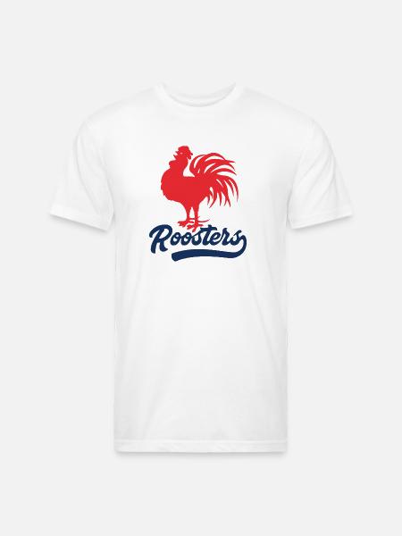 Sydney Roosters - Unisex Poly/Cotton T-Shirt - white