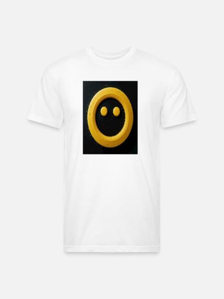 Unique art - Unisex Poly/Cotton T-Shirt - white