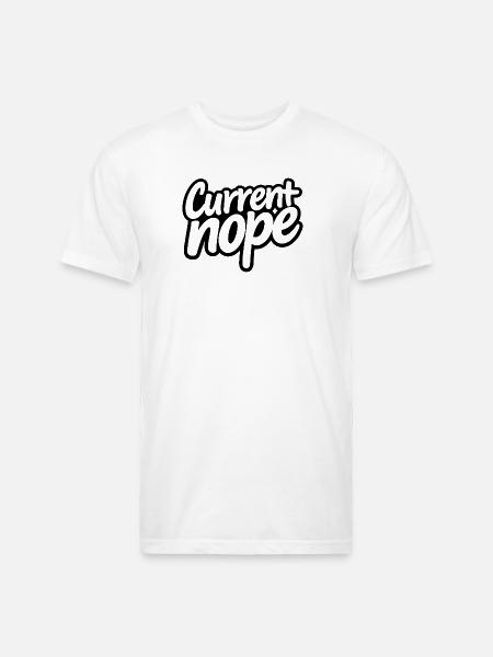 Noir Script Hype - Unisex Poly/Cotton T-Shirt - white