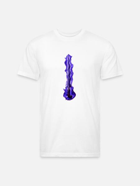 Violet Ember Dagger - Unisex Poly/Cotton T-Shirt - white