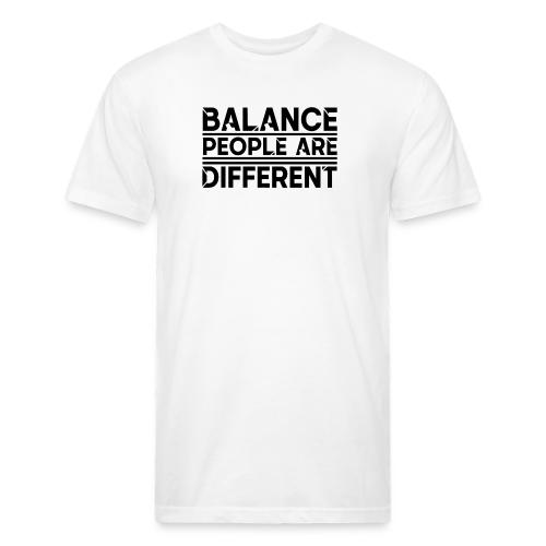 Balance People are Different - Unisex Poly/Cotton T-Shirt