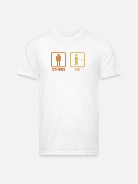 Me as a Baker - Unisex Poly/Cotton T-Shirt - white