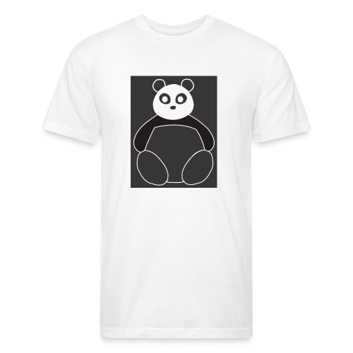 Fat Panda - Men’s Fitted Poly/Cotton T-Shirt
