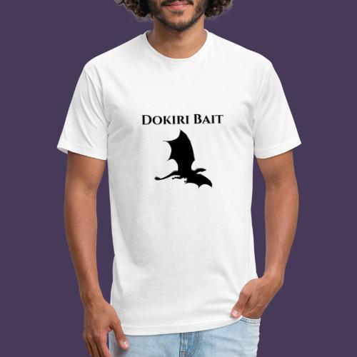 Dokiri Bait Black - Men’s Fitted Poly/Cotton T-Shirt