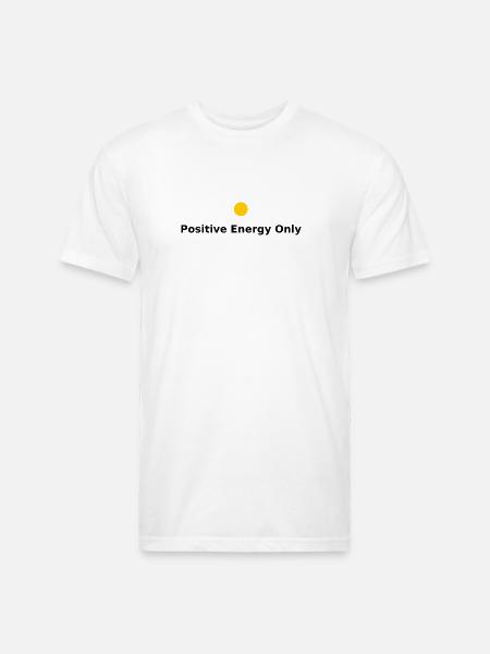 Solar Minimal Sunrise - Unisex Poly/Cotton T-Shirt - white