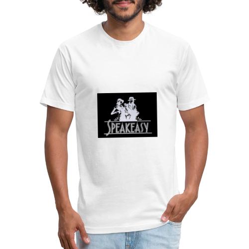 speak easy logo by directortodd d4midr8 fullview - Unisex Poly/Cotton T-Shirt
