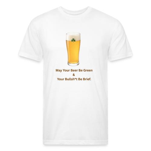 May Your Beer Be Green T-Shirt | Funny St. Patrick - Unisex Poly/Cotton T-Shirt