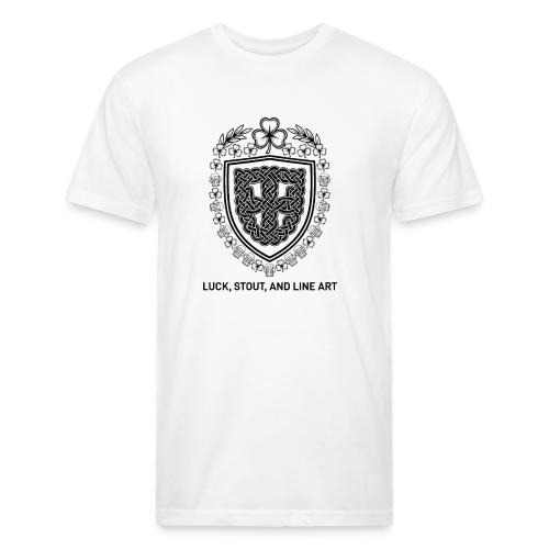 Celtic Knot T-Shirt, Symmetrical Shield - Unisex Poly/Cotton T-Shirt