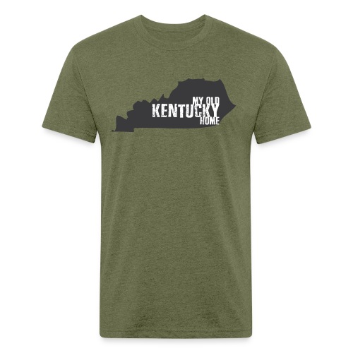 My Old Kentucky Home - Men’s Fitted Poly/Cotton T-Shirt