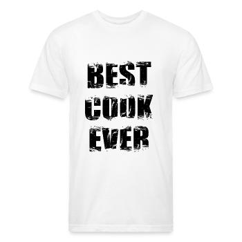 Cook - Unisex Poly/Cotton T-Shirt - white - Front - Jose (178cm)
