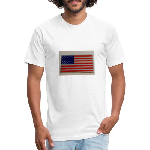US Flag - Unisex Poly/Cotton T-Shirt