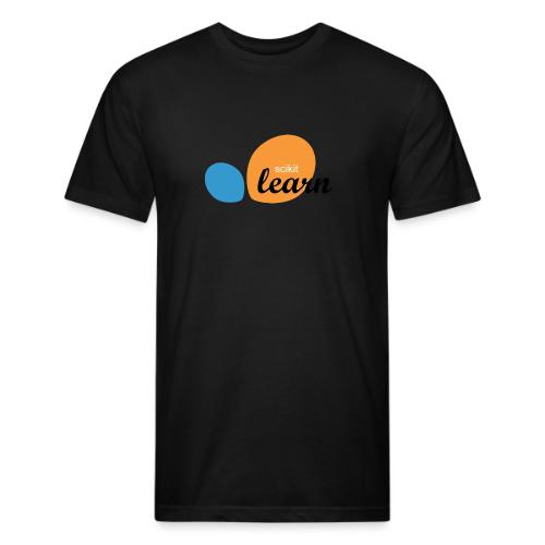Scikit-learn Logo - Men’s Fitted Poly/Cotton T-Shirt