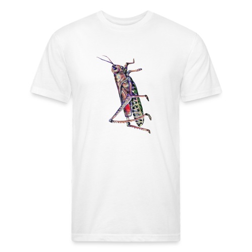 Grasshopper - Men’s Fitted Poly/Cotton T-Shirt