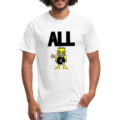 notfunny - Men’s Fitted Poly/Cotton T-Shirt