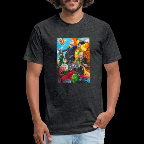 Me and the Boys Making Noise - Unisex Poly/Cotton T-Shirt