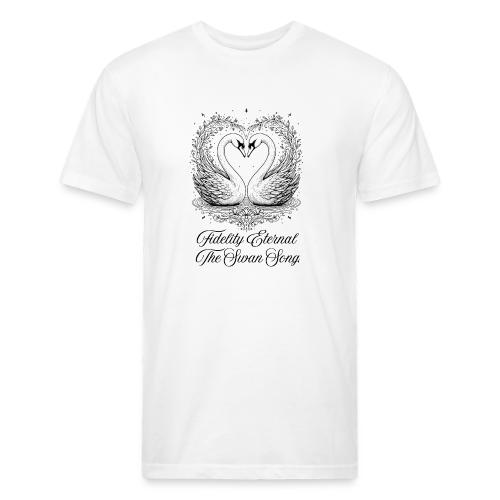 Poetic Swan T-Shirt - Unisex Poly/Cotton T-Shirt