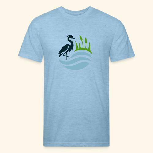 Circular Logo No Background - Unisex Poly/Cotton T-Shirt