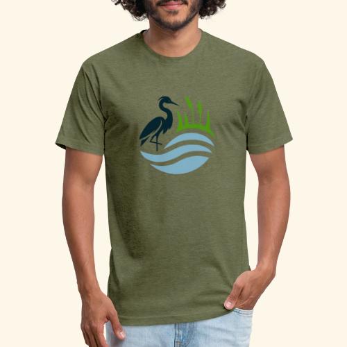 Circular Logo No Background - Unisex Poly/Cotton T-Shirt