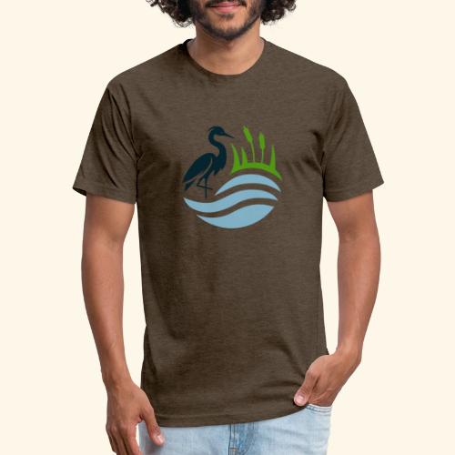 Circular Logo No Background - Unisex Poly/Cotton T-Shirt