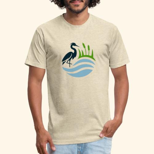 Circular Logo No Background - Unisex Poly/Cotton T-Shirt