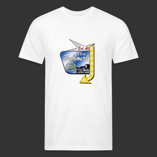 The Dashboard Diner Square Logo - Unisex Poly/Cotton T-Shirt
