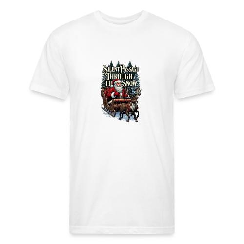 Nostalgic Santa T-Shirt - Unisex Poly/Cotton T-Shirt
