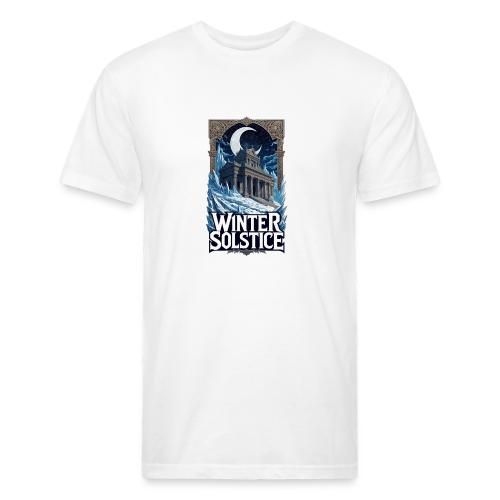 Winter Solstice Temple T-Shirt - Unisex Poly/Cotton T-Shirt