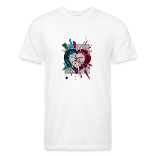Sealed with a Kiss-Off T-Shirt - Unisex Poly/Cotton T-Shirt