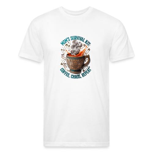 Mom's Survival Kit Tee | Coffee Chaos - Unisex Poly/Cotton T-Shirt