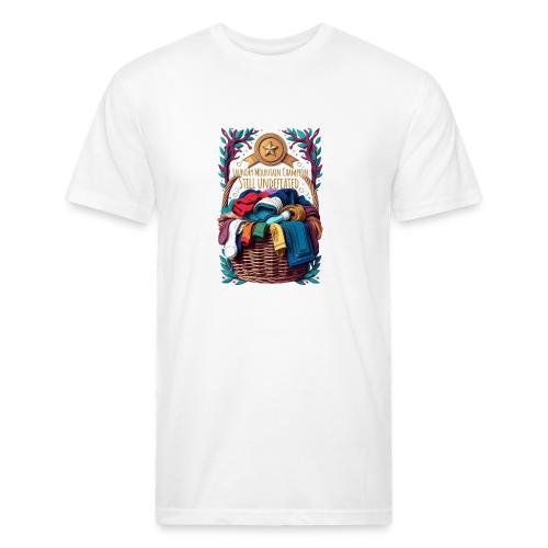 Laundry Mountain Champion Tee | Still Undefeated - Unisex Poly/Cotton T-Shirt
